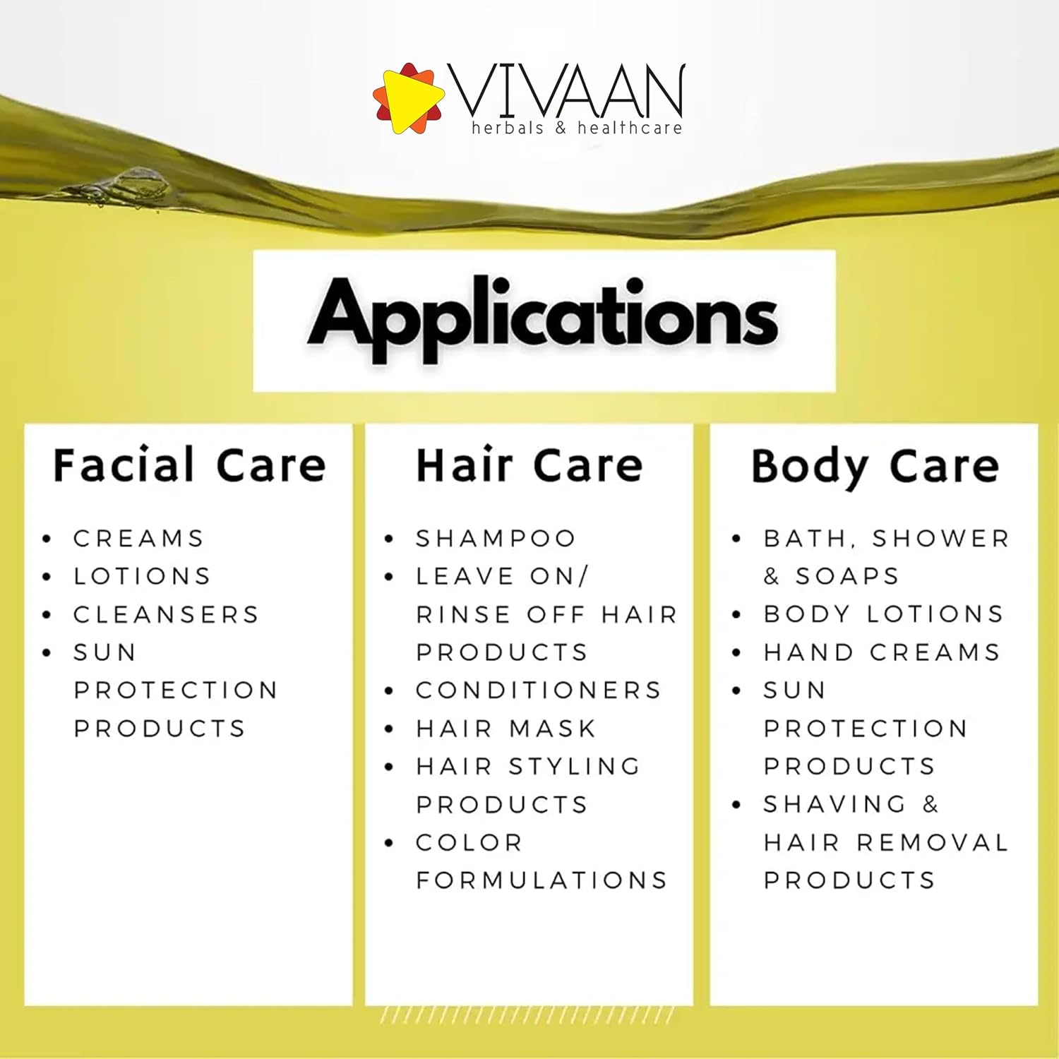 Vivaan Arnica (Arnica montana) Water Soluble Liquid Extract For Cosmetic & Personal Care, 100ml 4 71oDoqleNPL. SL1500