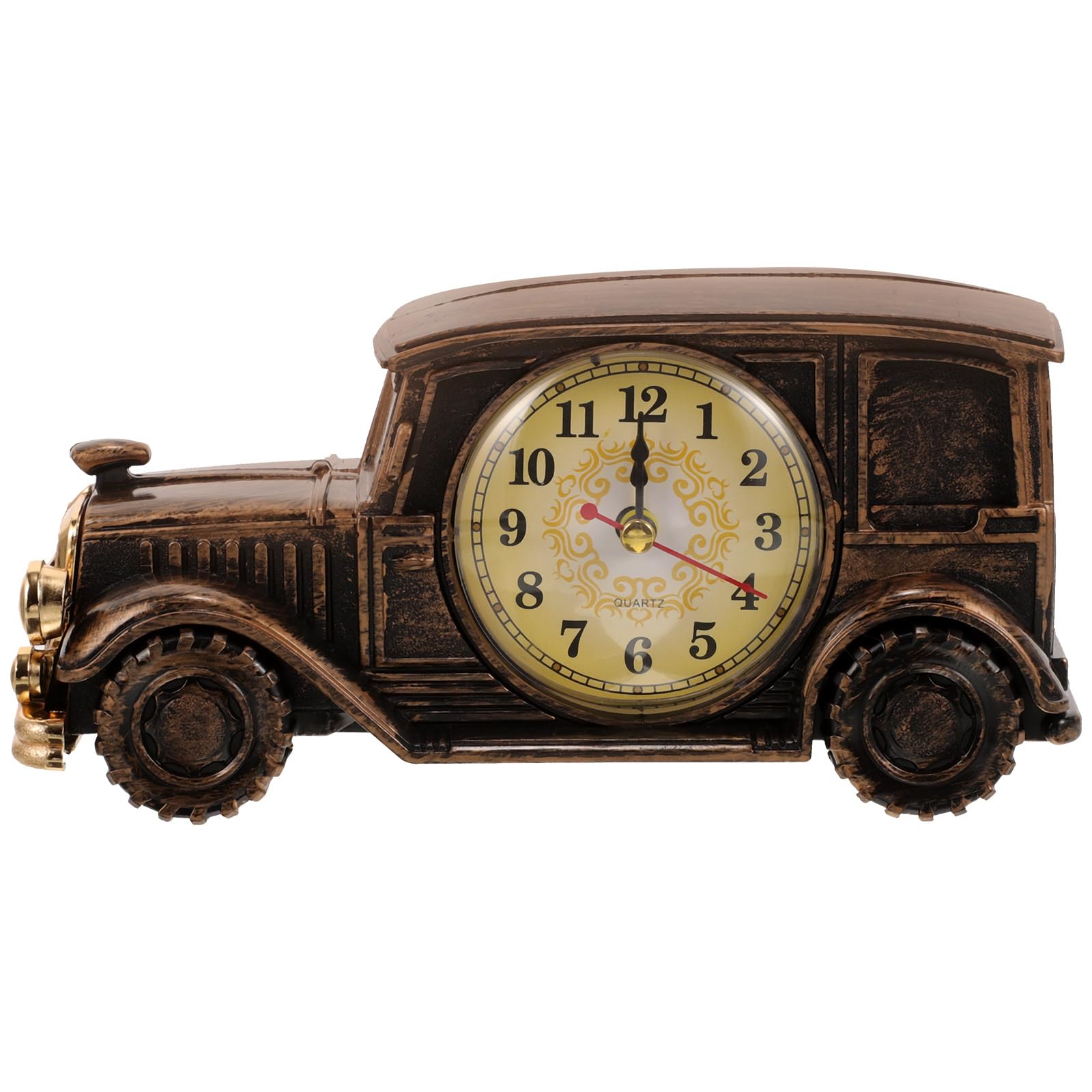 Reloj coche clásico vintage YARNOW decorativo para cafetería y mesita de noche