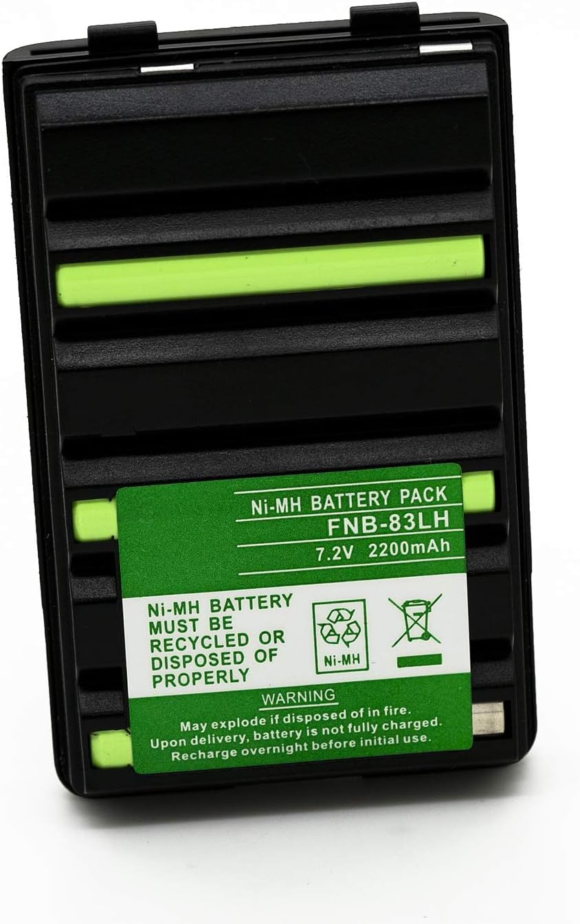 ExpertPower® 13.2V 4500mAh NiMH Battery for Yaesu Vertex FNB-78 | Compatible with FT-897 FT-897D High-Power Transceivers | Long-Lasting Base Station Battery Pack