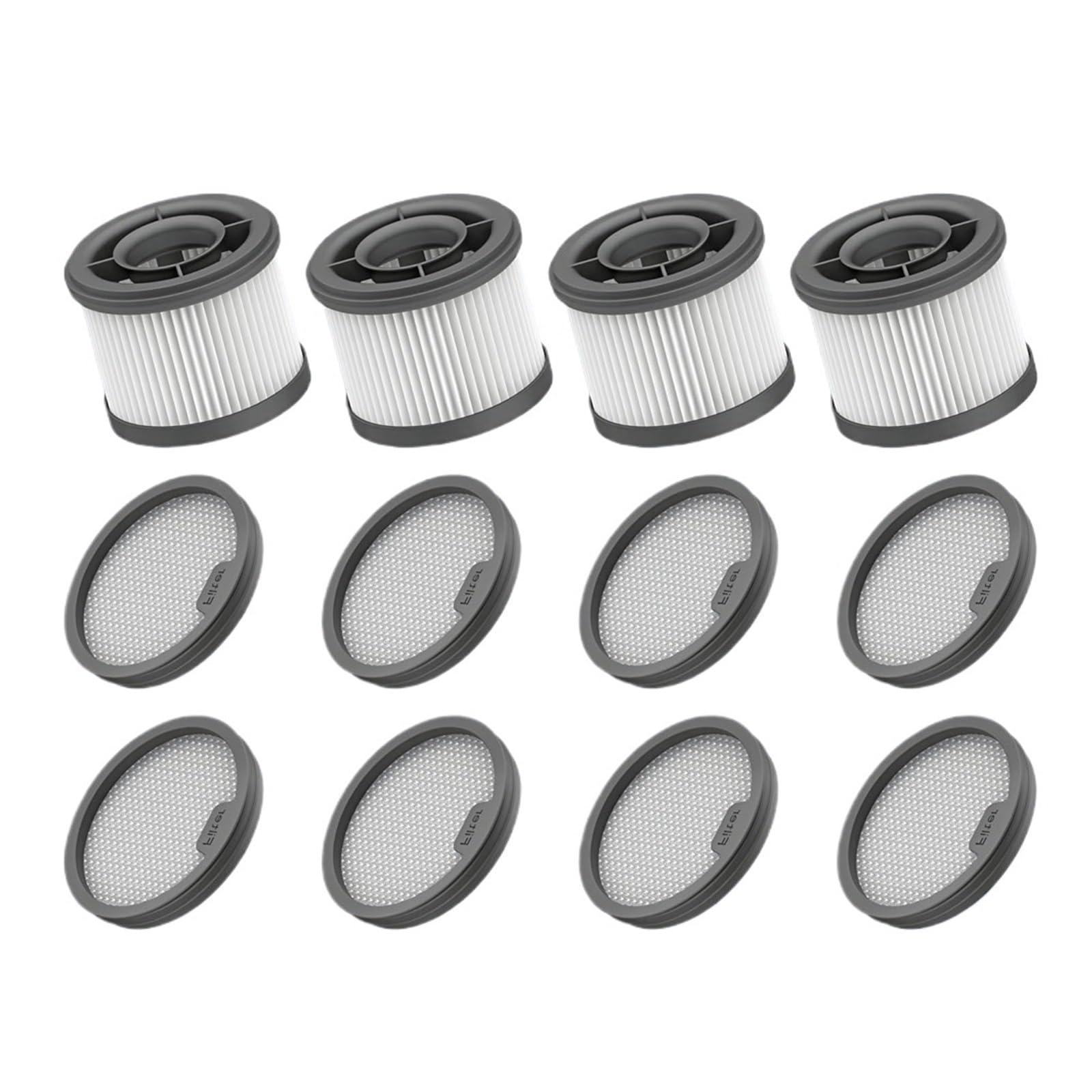 Recambio Filtro HEPA Esponja Compatible con Dreame Z10 U10 P10 | Sin Herramientas Cartucho, Multi Modelo, Piezas Reparación Robot Aspirador(Set C)