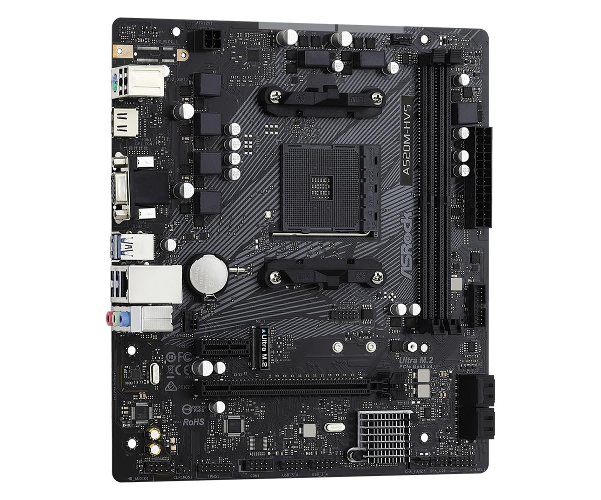 Amazon.com: ASRock AMD A520 Socket AM4 Micro ATX DDR4-SDRAM