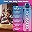 QLUR Water Bottle with Straw, 27oz Motivational Water Bottles with Time Marker to Drink, Tritan BPA Free, 750ml Sports Water Bottle with Carry Strap LeakProof for School Fitness Outdoor (1Pack)