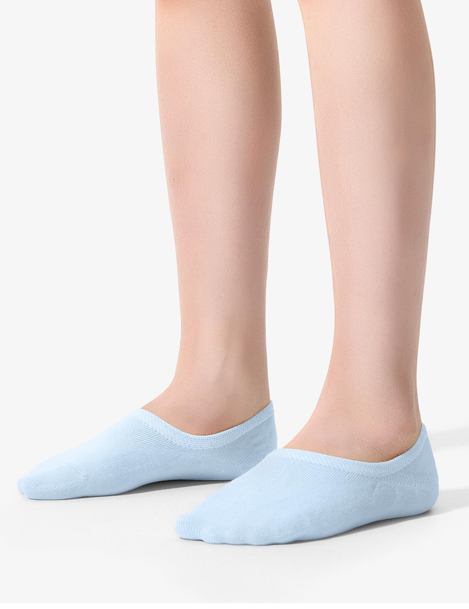BOOPH No-Show-Socken für Mädchen, Jungen, Kleinkinder, rutschfest, niedrig geschnitten, Kindersocken, 3–12 Jahre, 10 Paar, Mehrfarbig, 7-9 Years