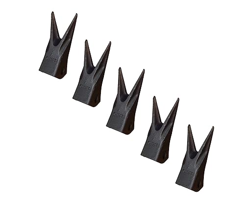 Miniatura 6 de Dientes de cubo de roca de tigre doble para retroexcavadora, 230 WTL, 23 WTL (3)