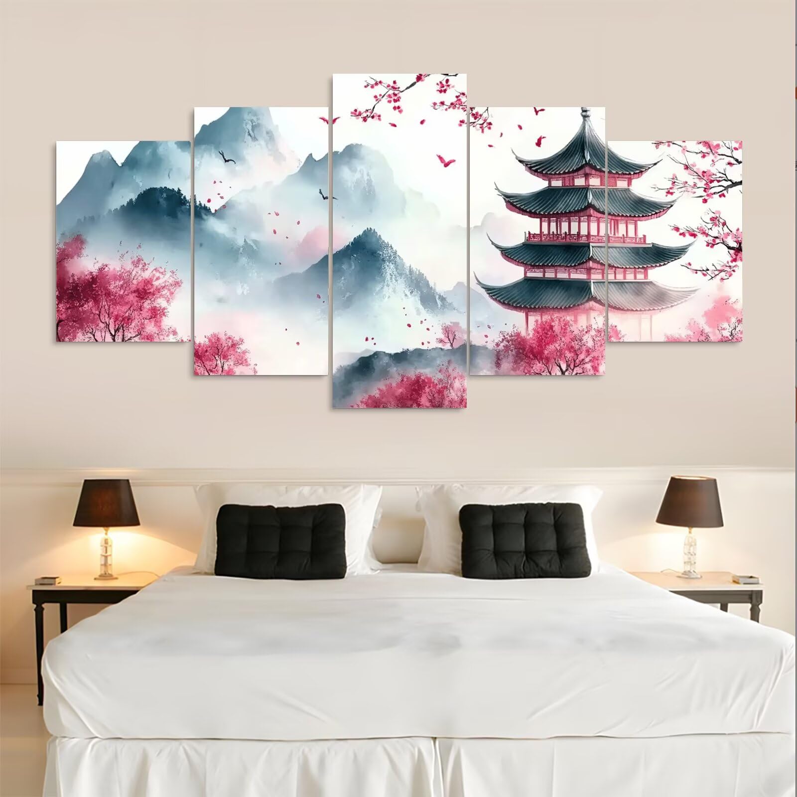 Diament Malarstwo Japonia Diament Malarstwo Dorosły Duży Format 200x100cm Krajobraz 15 DIY Haft Diament Malarstwo Kreatywne Hobby Dorośli, Malowanie Numeru Dorosłych Do Dekoracji Domu, Prezent Kobieta