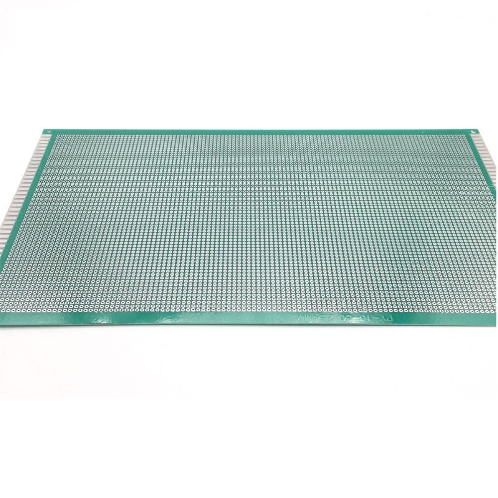 xcluma Double Side Copper Prototype PCB Universal Board 18x30 cm