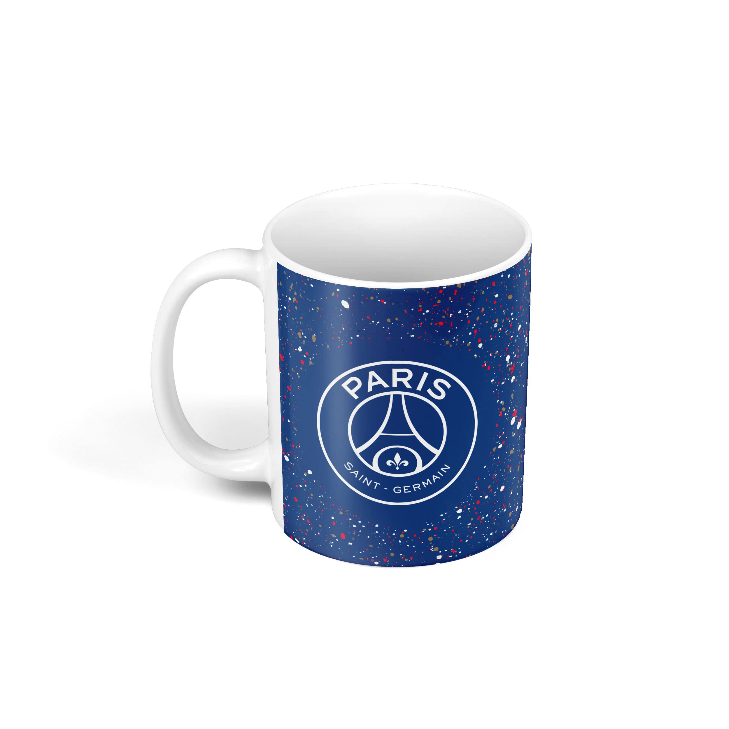 FOCO Ligue 1 Football Paris Saint Germain Fan Paint Splatter Coffee Tea 375ml Mug