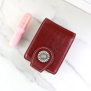 Estuche de maquillaje portátil de PU con espe...