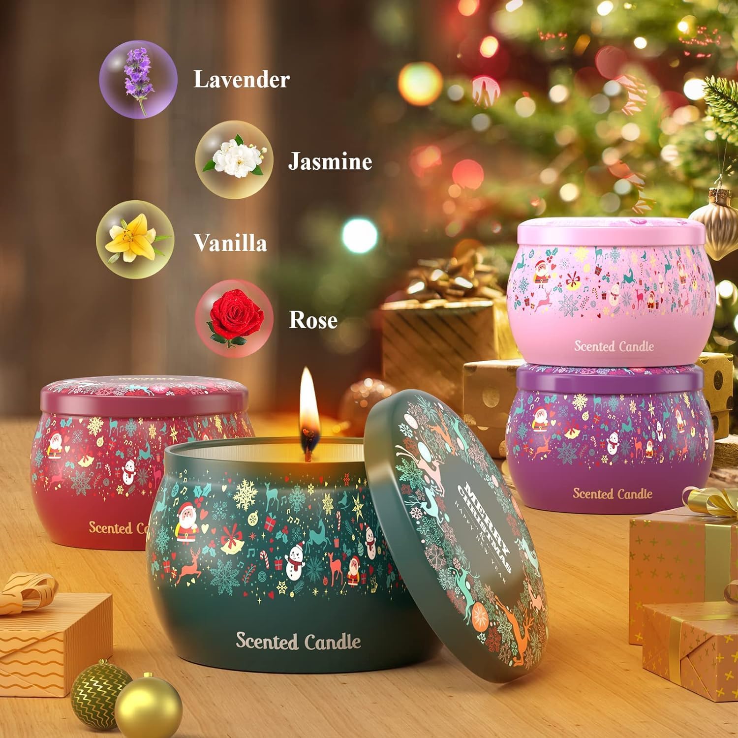 Scented Candle Gift Set