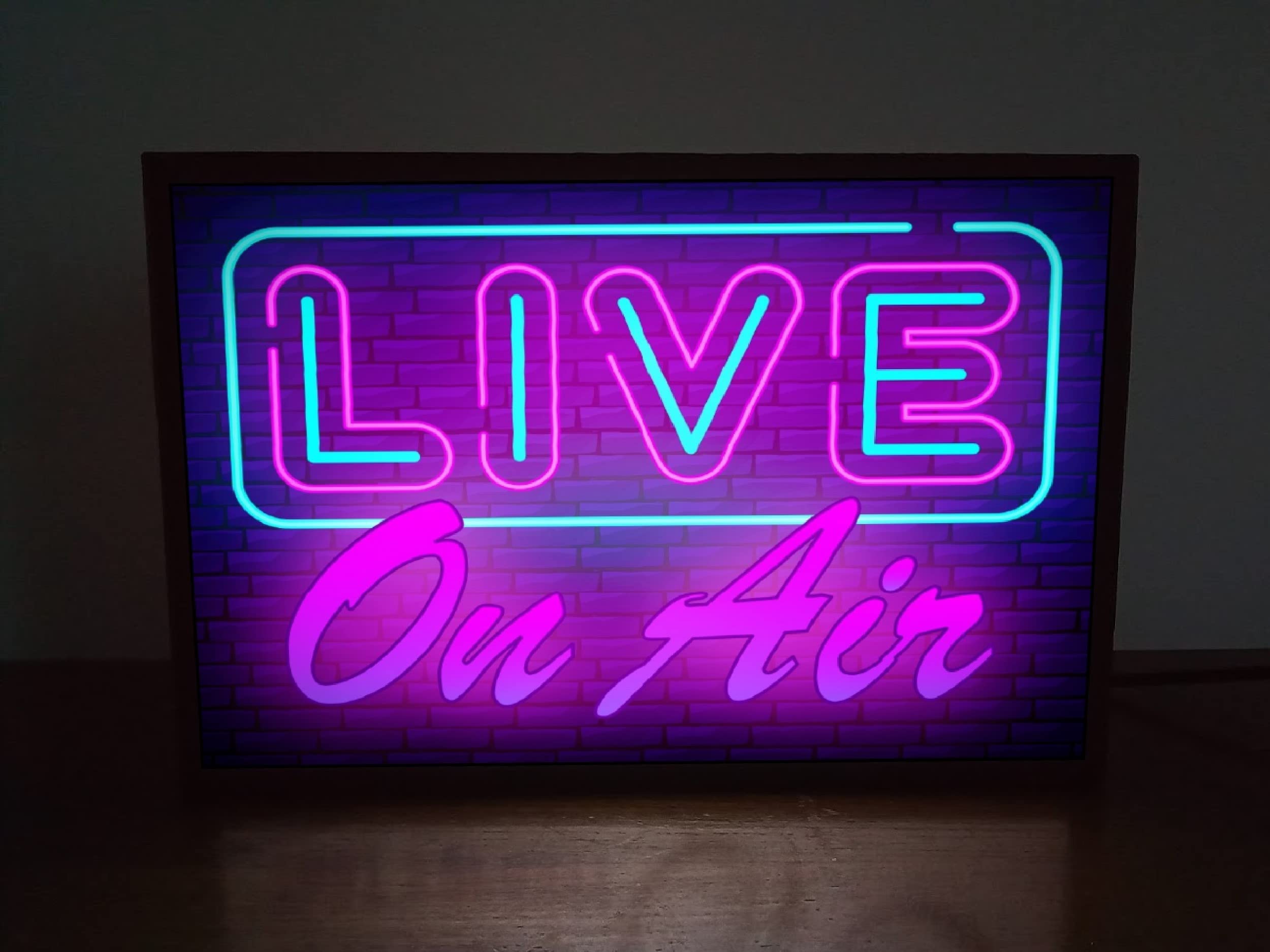 Amazon.co.jp: on-air オンエア スタジオ 生放送 ラジオ ライブ 生配信