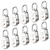 AUHOKY 10Pcs M20 Single Pulley Block20mm, AUHOKY 304 Stainless Steel Hanging Wire Pulley Roller, Swivel Lifting Wire Rope Cable Towing Wheel - Loading 75kg165lbs