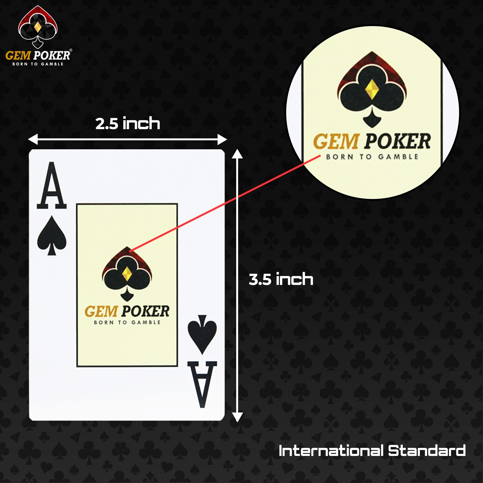 Carte da gioco 100% in plastica, set di carte da poker a 2 mazzi, dimensioni da poker, buona flessibilità e durata, impermeabili e lavabili, carte da gioco professionali per Texas Hold'em