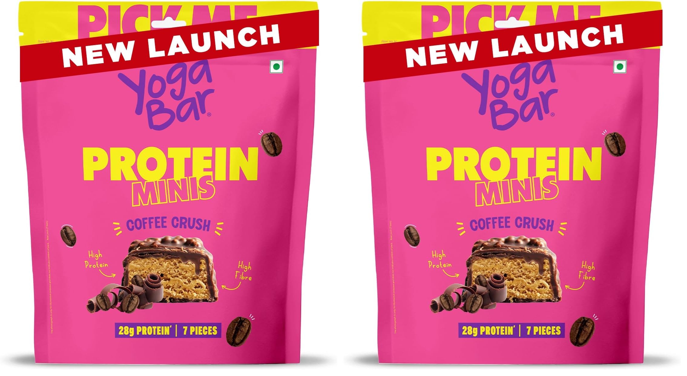 Yogabar Protein Minis Gift Hamper (3 x Chocolate & 4 x Coffee) | Chocolate Gifts in Tin Box | Healthy Snacking for Kids & Adults | Rich in Protein & Fiber — Amazon image 17
