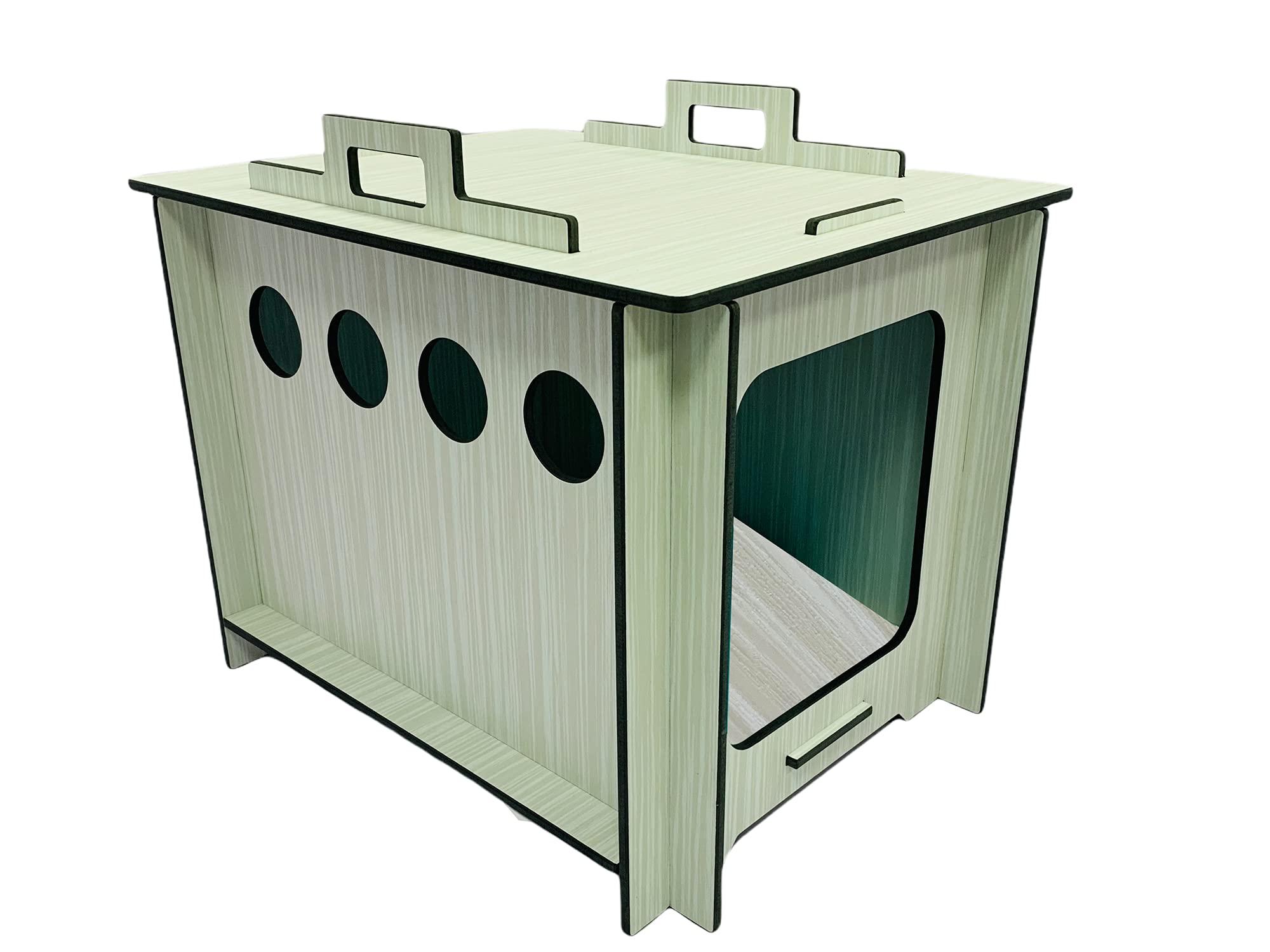 CatZoneMILA Stylish Indoor Pet Cat House - Premium Material, Ideal for Cats and Smaller Dogs