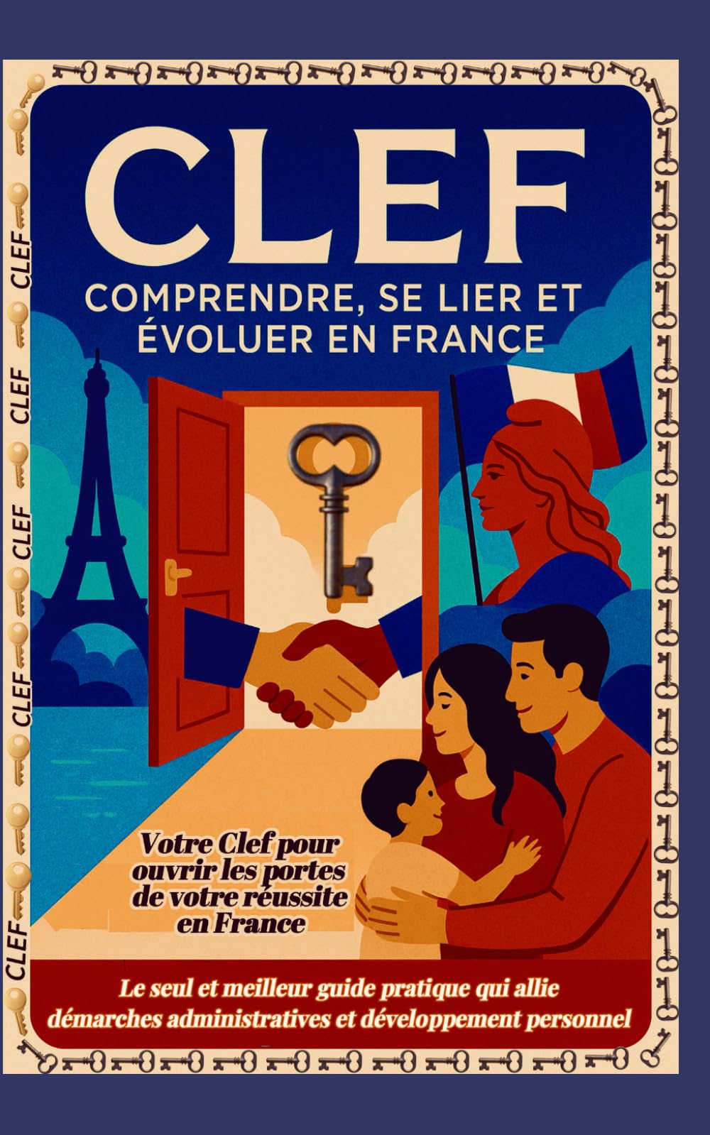 CLEF ° Comprendre - Créer des Liens - Evoluer en France: Toutes les clefs entre vos mains pour tout réussir en France, passer facilement l’examen ... et construire votre avenir en France