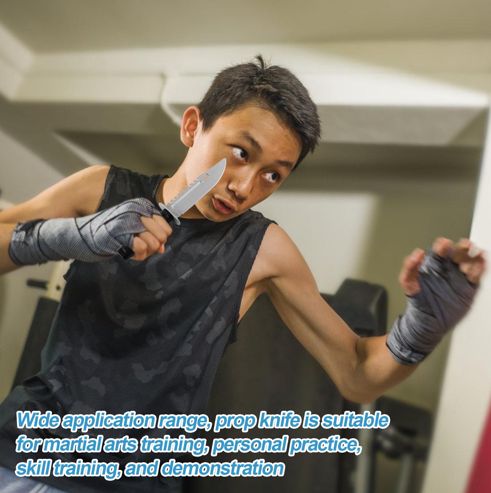 5 Piezas Cuchillos de Entrenamiento de Goma para Actuaciones Escolares