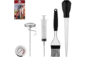 Alpine Cuisine Turkey Tool Set - Essential Poultry Cooking Companion