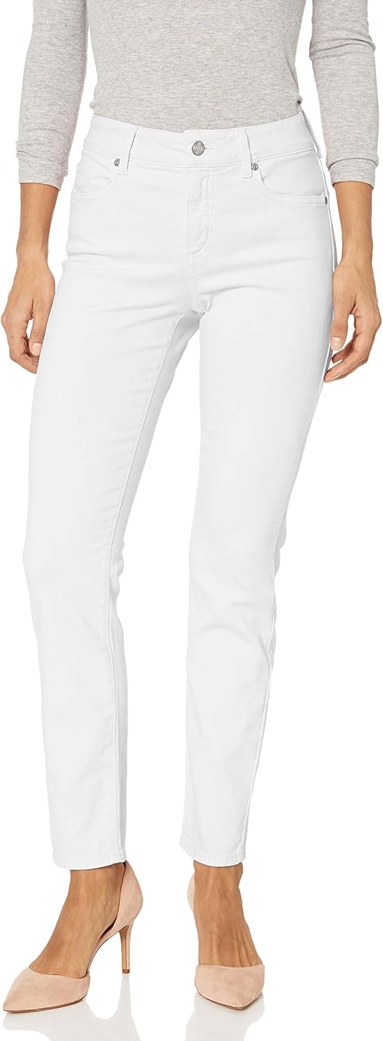 NYDJ Women's Petite Size Alina Skinny Convertible Ankle Jeans
