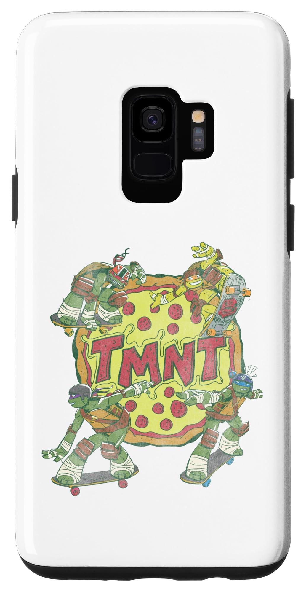Galaxy S9 Teenage Mutant Ninja Turtles Pizza Group T-Shirt Case