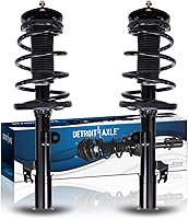 Vista 40 de Detroit Axle - 2 puntales traseros para Lexus RX330 Toyota Highlander 2004-2007, 2007 RX350, 2 puntales completos con montaje de resorte helicoidal