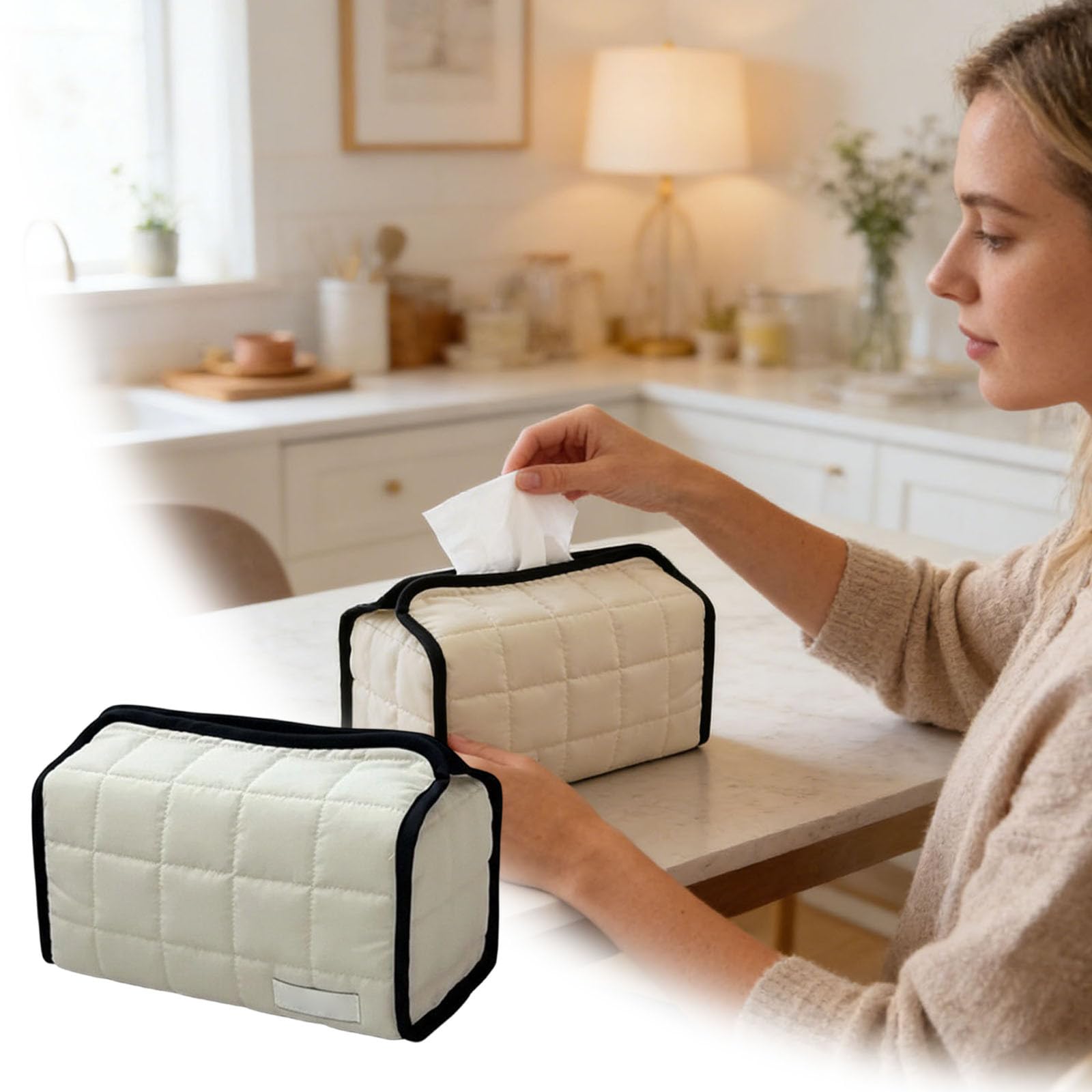Dispensador portátil de rollo de toallitas húmedas, bolsa compacta de viaje para cuidado y limpieza del hogar, figura #74
