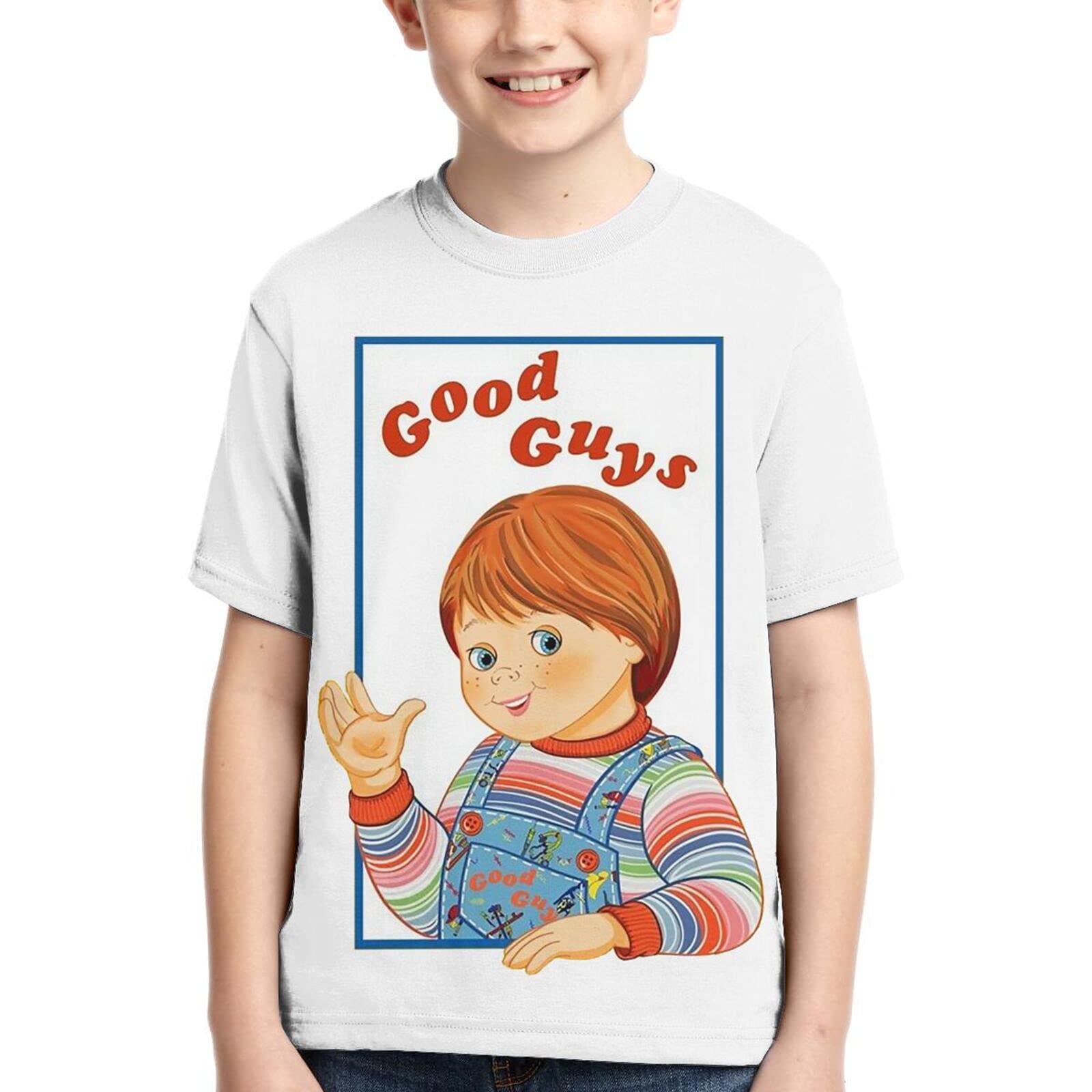 Amazon.co.jp: Tシャツ 子供用 チャイルド プレイ チャッキー ホラー 