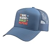 Pc Building Hobbyist Computer Science Coding Enthusiast Trucker Hat with Adjustable Mesh Back