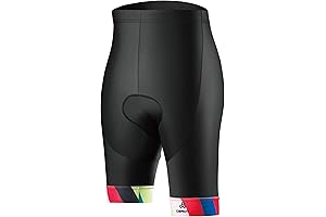 Ceroti Men's Long Distance UPF50+ Bike Shorts