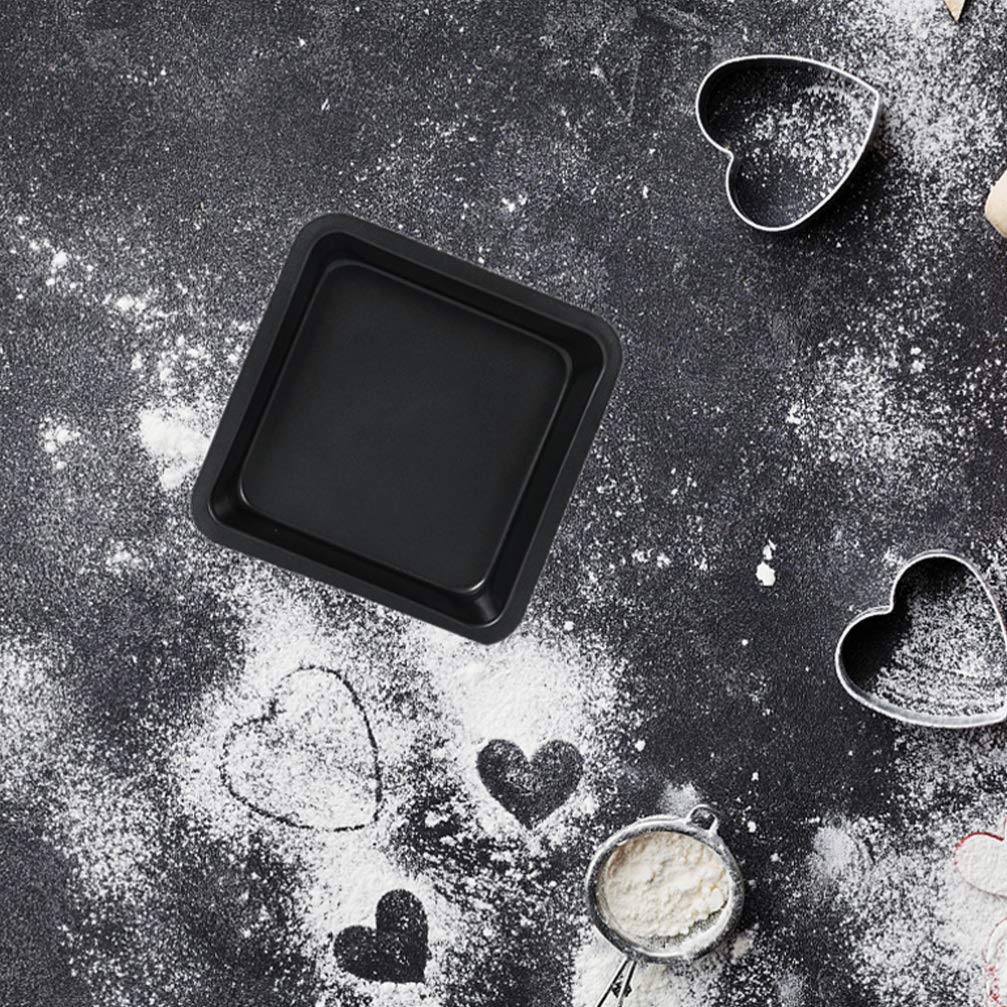 Forma do pieczenia, forma do ciasta, forma do pieczenia chleba 5 szt. Nonstick Zestaw do pieczenia Zestaw do pieczenia ze stali węglowej zawiera bochenek Blacha do ciastek Kwadratowa patelnia na muffi