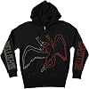 Led Zeppelin Unisex-Adult Angel Sky Zip Hood