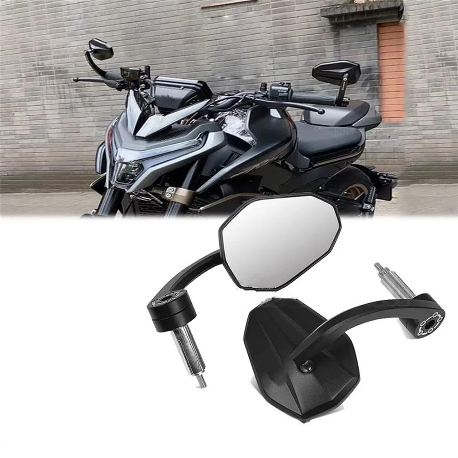 Amazon | バイク用エンドミラー カワサキ用 ZZ1000用 ロゴ用 Z1000用