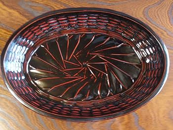 Amazon.co.jp: 久留米九藍籃胎漆器漆器漆漆塗り伝統工芸深鉢