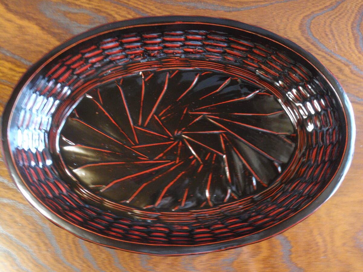 Amazon.co.jp: 久留米九藍籃胎漆器漆器漆漆塗り伝統工芸深鉢くだもの篭 Amazon.co.jp: 久留米九藍籃胎漆器漆器漆漆塗り伝統工芸深鉢くだもの篭