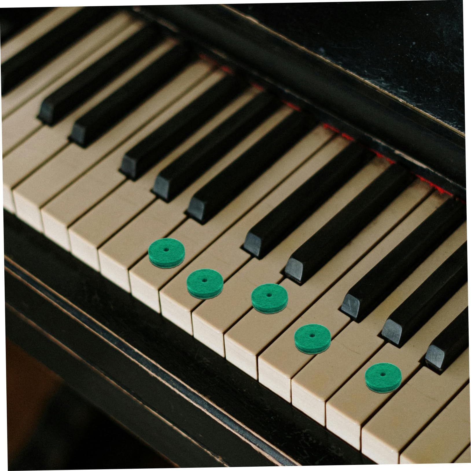 Amazon.co.jp: CATIEBYE 90個ピアノ用フェルトキーパッド 鍵のバス