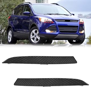 BXZ Front Headlight Headlamp Trim Fit For 2013 2014 2015 2016 Ford Escape