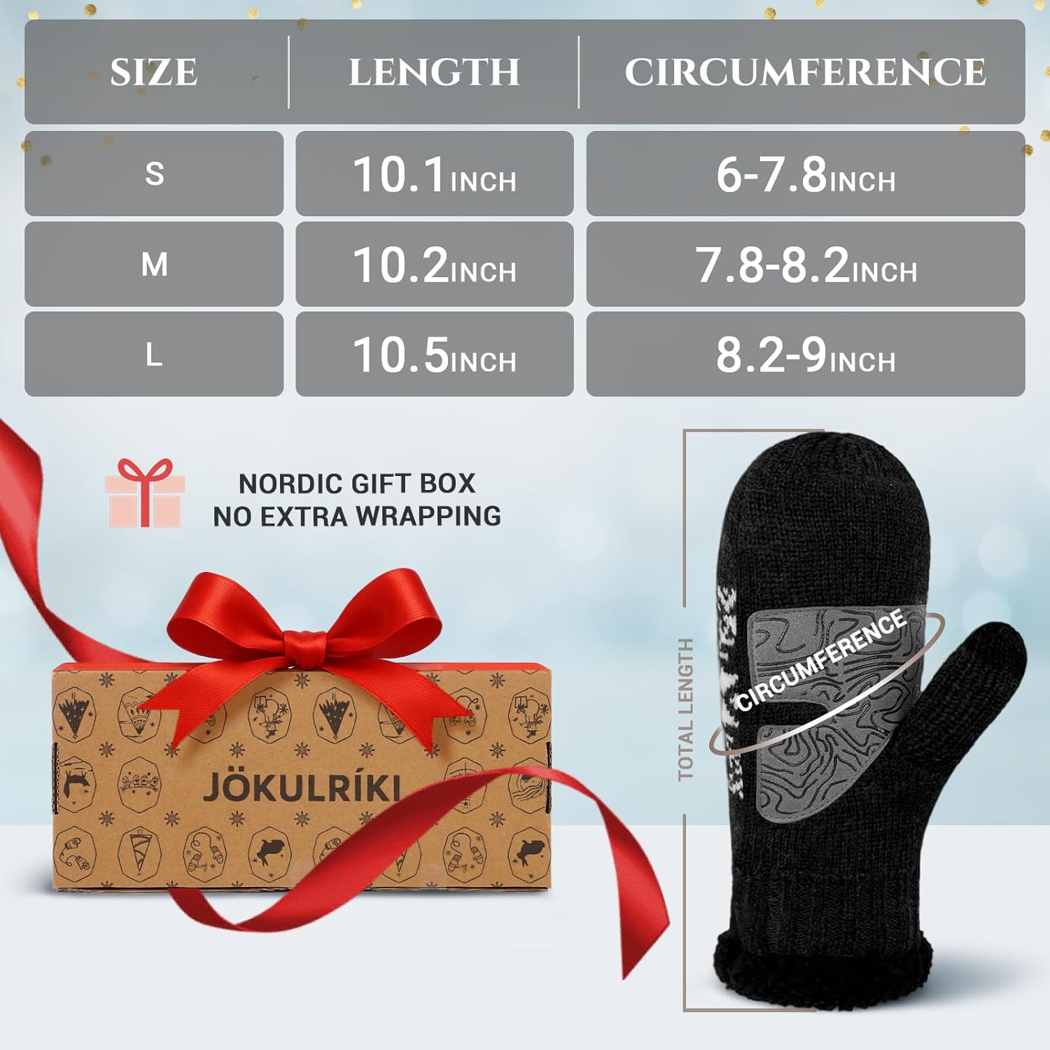 Touchscreen Mittens for Women Sherpa Fleece Lined Warm Winter Mitt Cold Weather Chunky Cable Knitted - Image 5