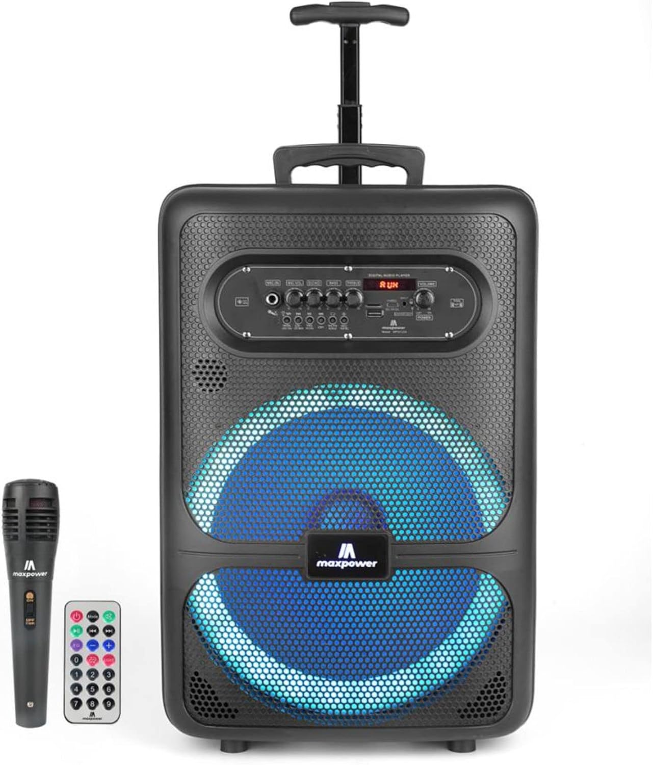 Max Power DJ Speaker MPD1223ROAR Portable Sound System