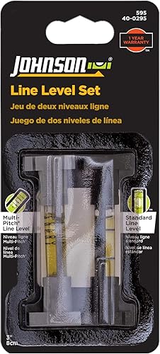 Miniatura 3 de Johnson Level  Tool 595 - Nivel de línea de fundición estructural 3 pulgadas kit de 1 nivel