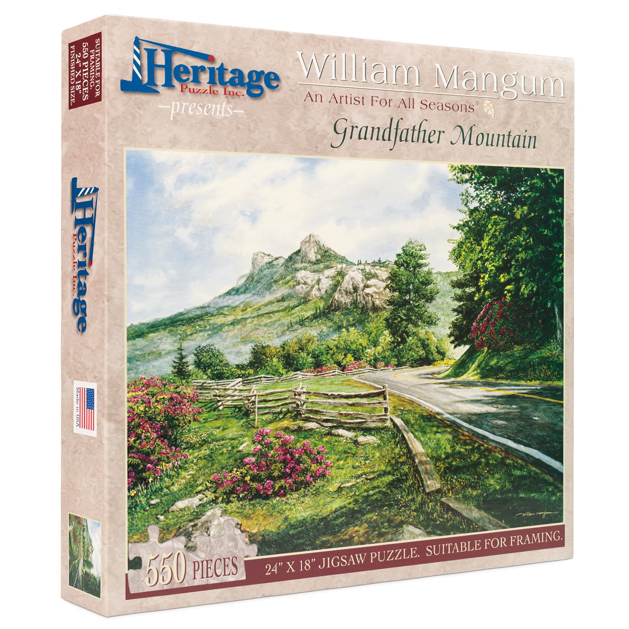 Amazon.com: Heritage Puzzle – Grandfather Mountain by William