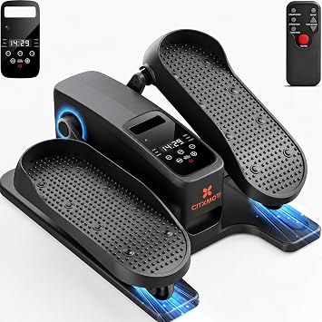 Under Desk Elliptical Exercise Machine, Portable Leg Exerciser