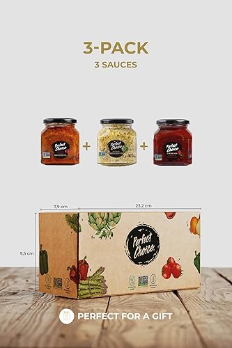 Vista 13 de Perfect Choice Cebolla caramelizada - Deliciosa crema para untar en hamburguesas, carnes, quesos y más - Listo para comer - 11.3 oz (paquete de 3)