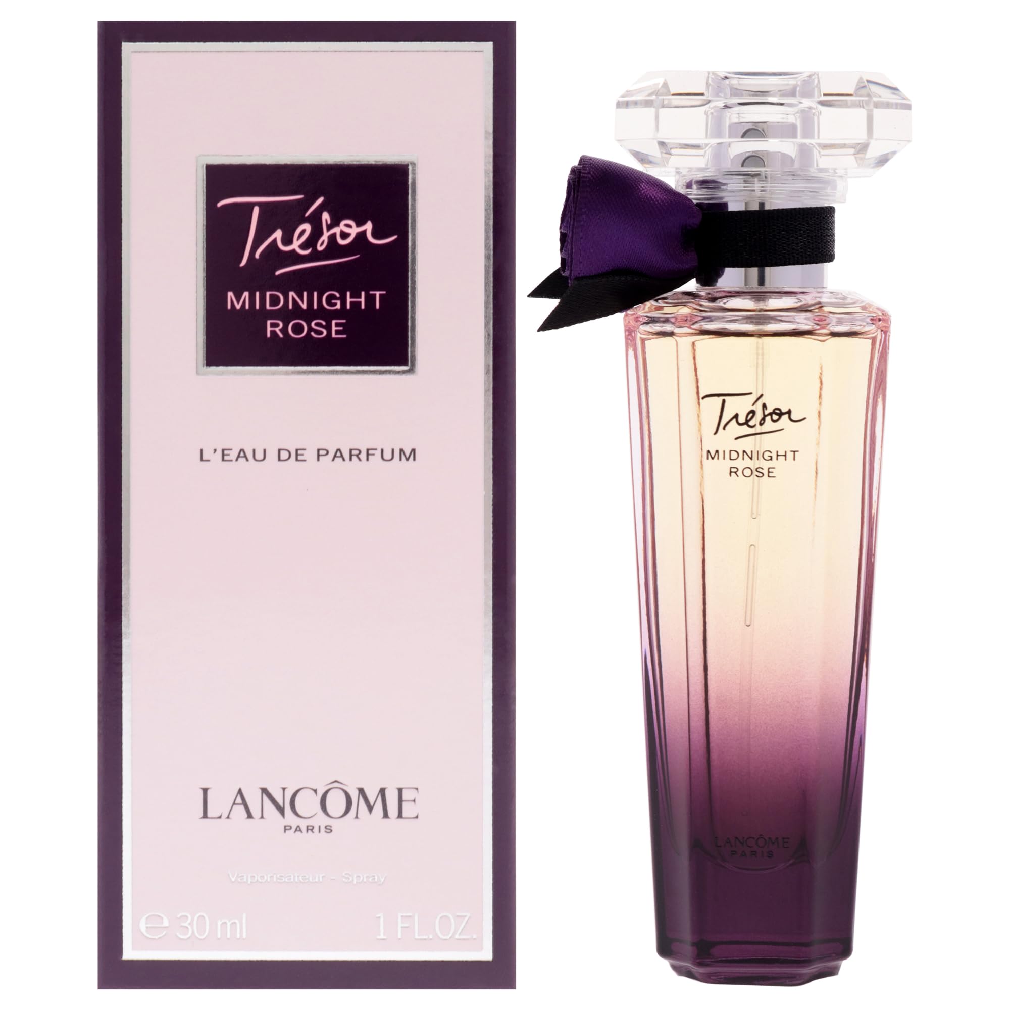 Tresor Midnight Rose by Lancome Eau De Parfum Spray 1 oz for Women