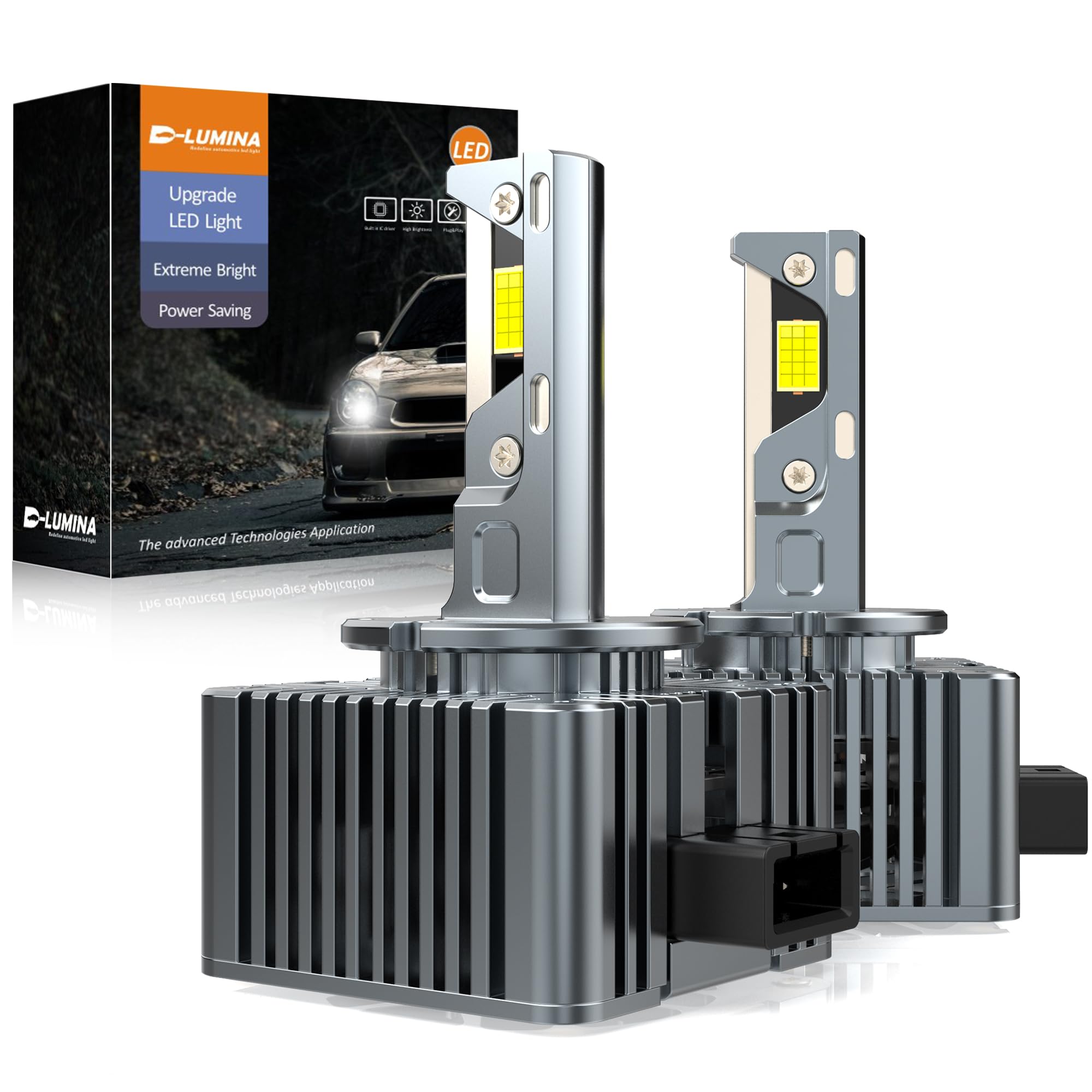 AIMIUVEI 2pcs Ampoule Phare H7 LED 30000LM, 120W 6500K Blanc Voiture Ampoules, Pour Rechange Pour Lampes Halogènes Et Xenons - Auto