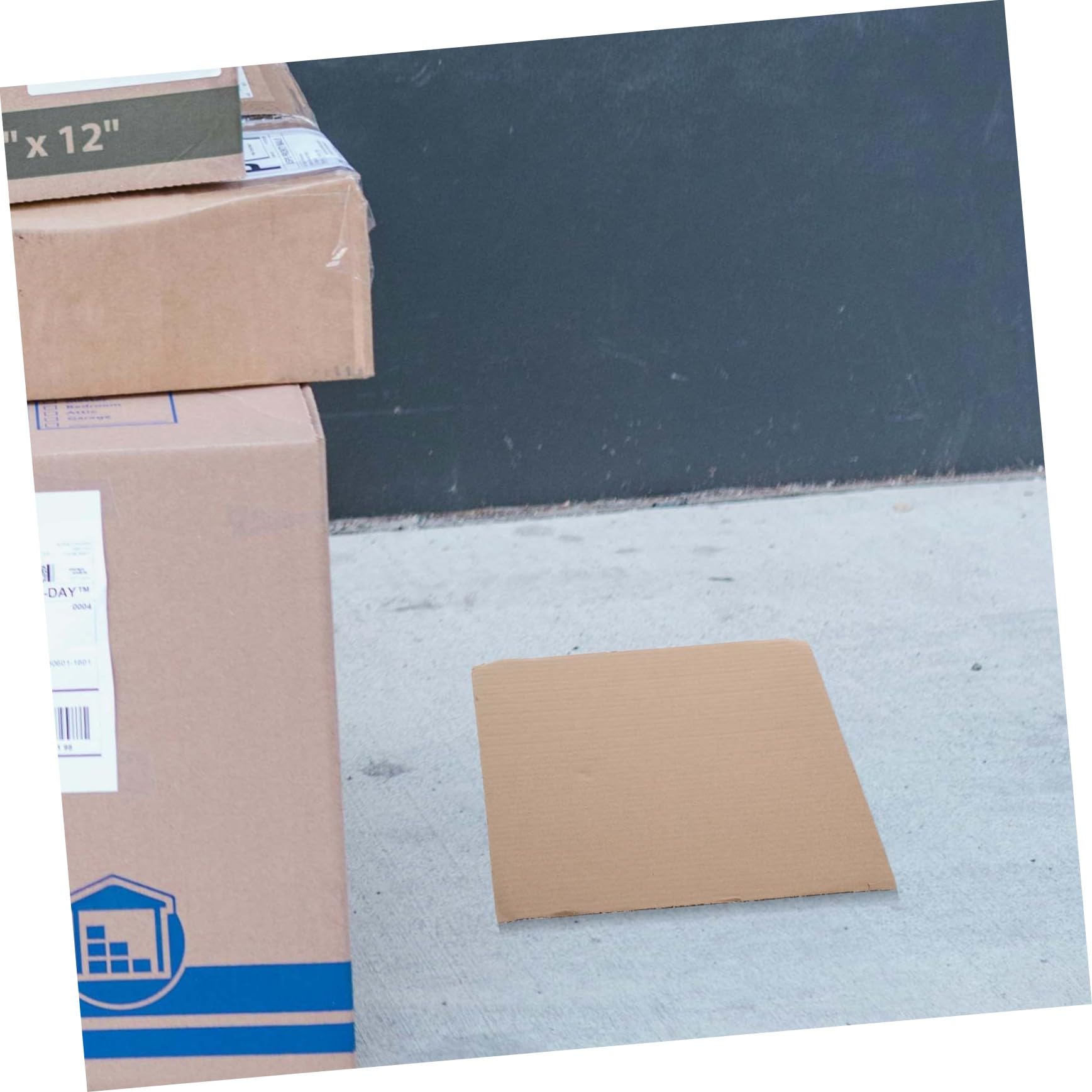 EXCEART 50 piezas Cartón Corrugado Marrón de B para Divisores de Cajas Material de Embalaje Resistente y Separadores Ajustables para Protección y Organización