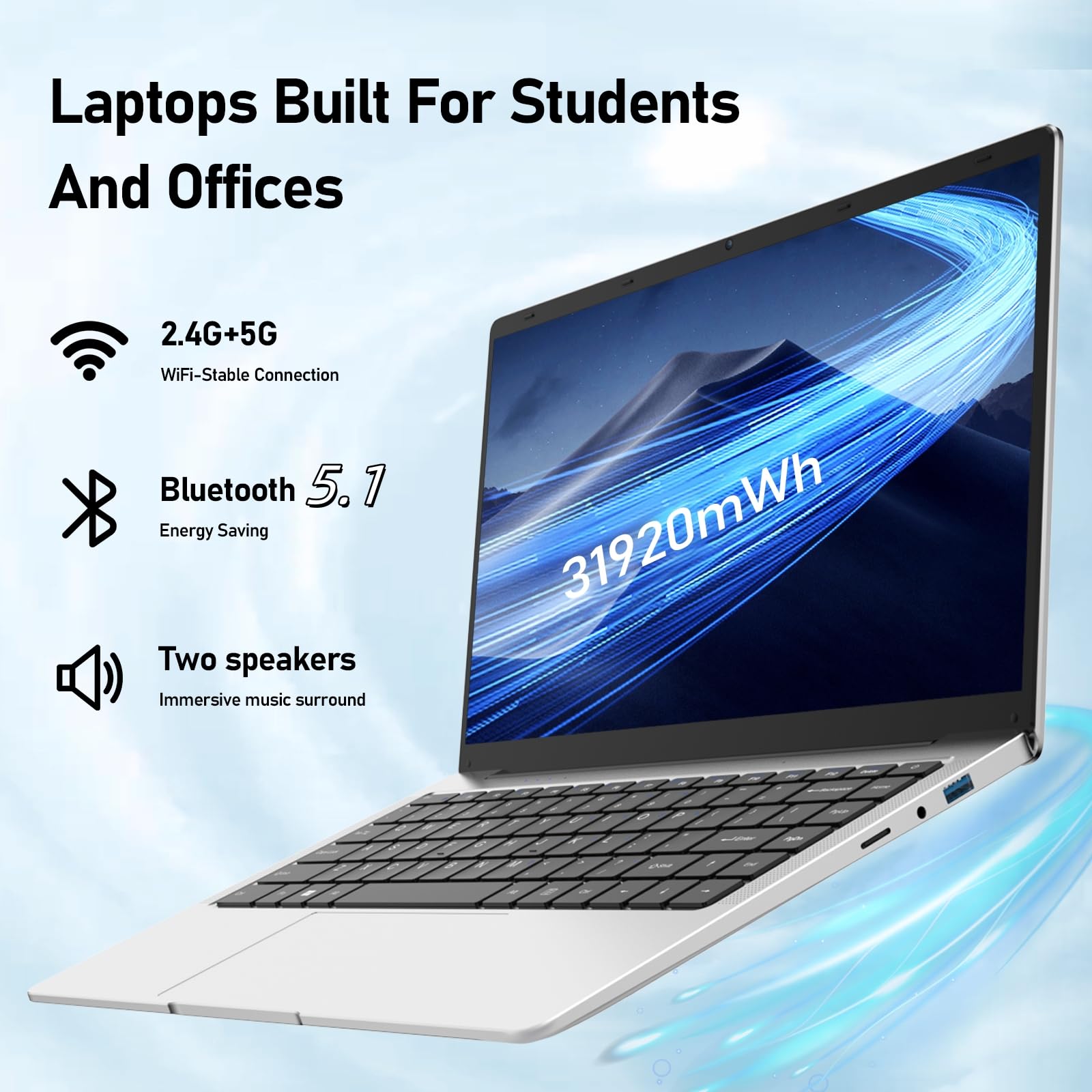 Amazon.com: Auusda 14.1'' FHD Laptop, Celeron J4125 Quad-Core, 8GB