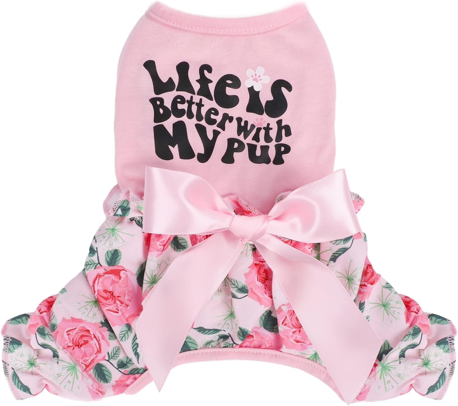 Dog Onesie Puppy Clothes Outfit Dog Pajamas for Small