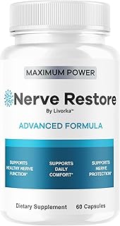 Nerve Restore - Nerve Restore Advanced Formula Capsules Natural Premium Formula, Daily NerveRestore Pills Support Comfort, Nerve Restored Vitamins Health Wellness, 60 Capsules for 1 Month