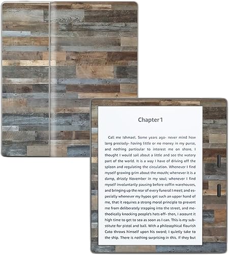 Vista 7 de Skin para Kindle Oasis 7" (9th gen)), AMKOA7-Cherry Grain