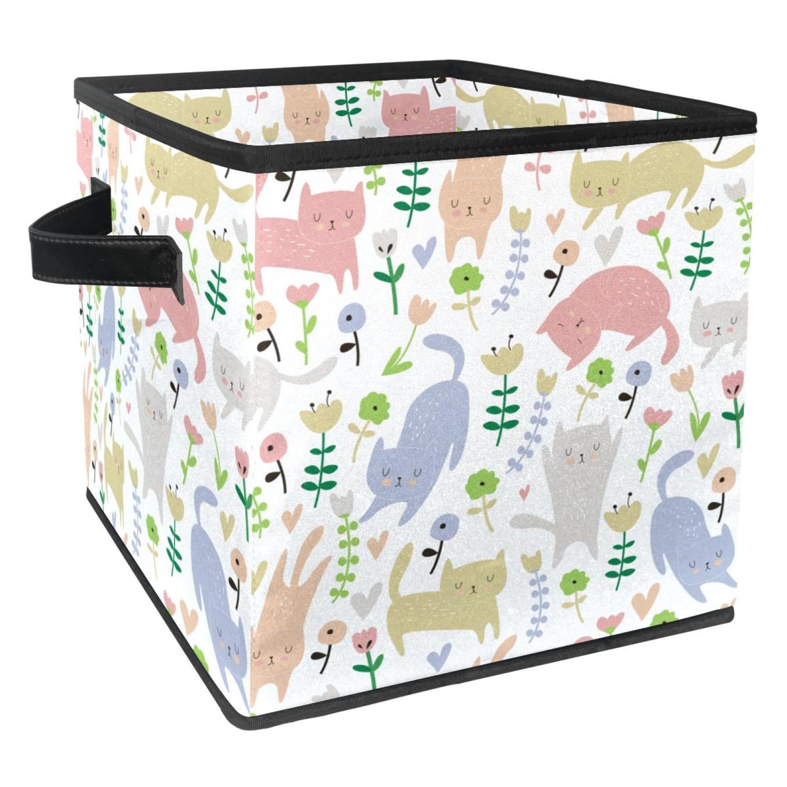 Cube organisateur en tissu pour jouets et chambre d'enfant