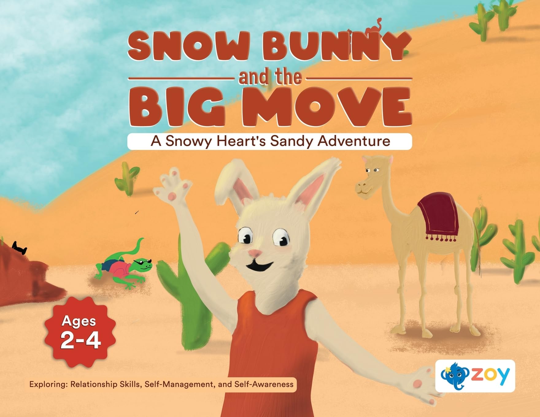 Snow Bunny and the Big Move: A Snowy Heart's Sandy Adventure